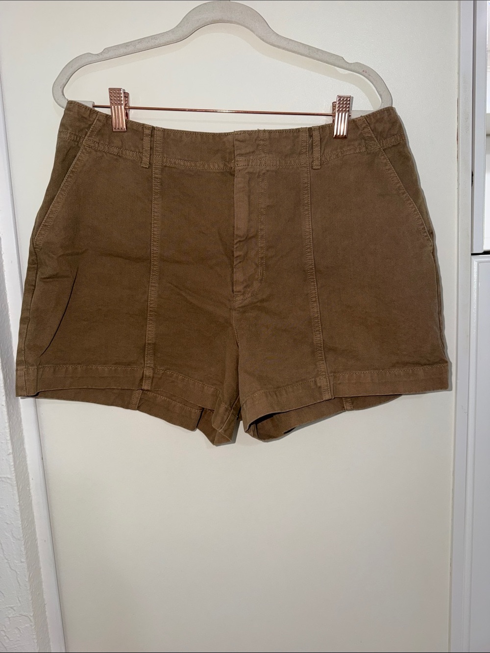Universal Thread Brown Cotton Shorts | 10
